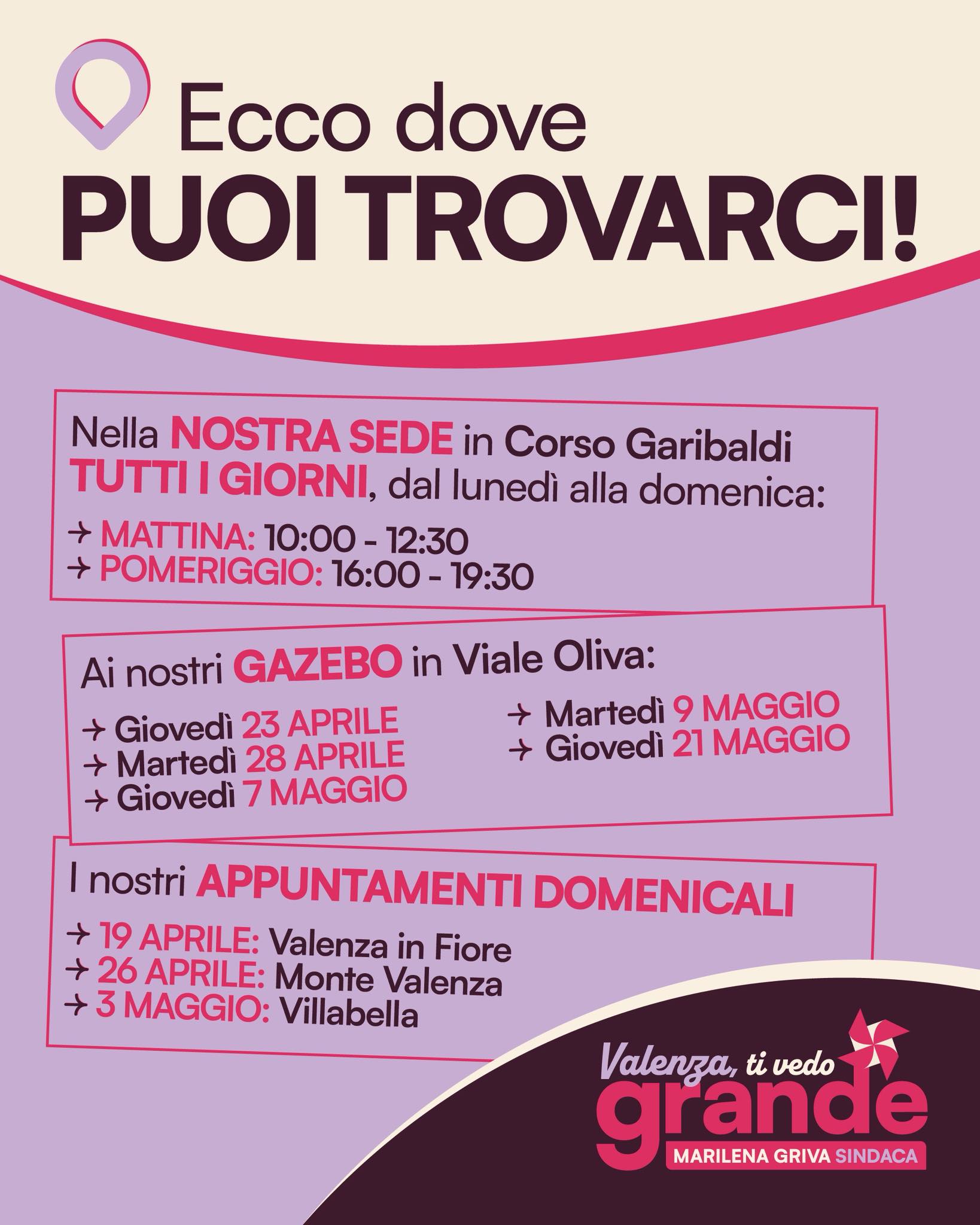 Incontriamoci, ogni giorno, per parlare del futuro di Valenza